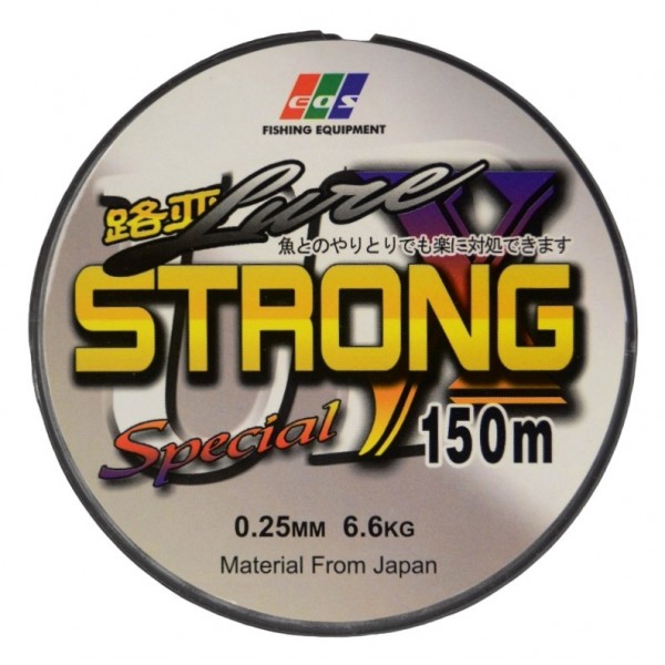 Волосінь для лову риби, EOS Strong Special, 150м, перетин 0.25мм